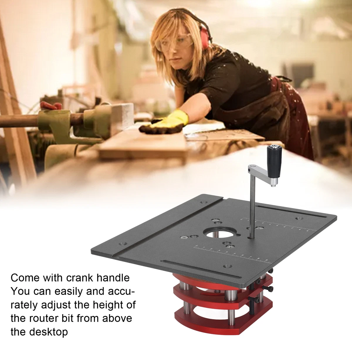 Router base 2024 plate for table