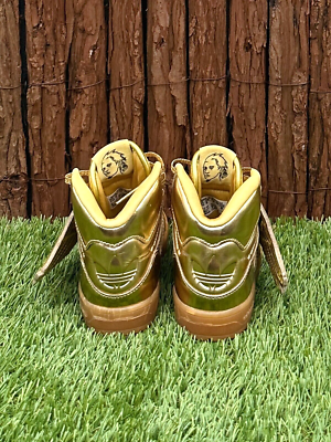 🔥RARE adidas Jeremy Scott Gold 2013 infant wing shoes US 5.5 UK