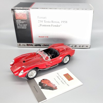 CMC FERRARI 250 TESTA ROSSA 1958 1/18 DIECAST MODEL 695569