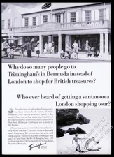 1966 Trimingham's Trimingham Brothers store Bermuda photo vintage print ad