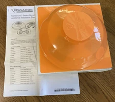 EDWARDS GCVWN CEILING STROBE 15-115CD WHITE NO MARKING. FIRE ALARM.