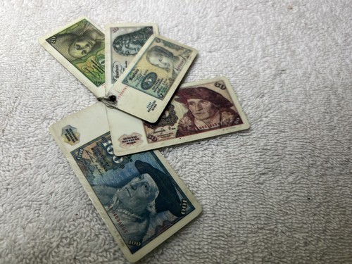 Banconote in miniatura marco tedesco vintage - Foto 4 di 4