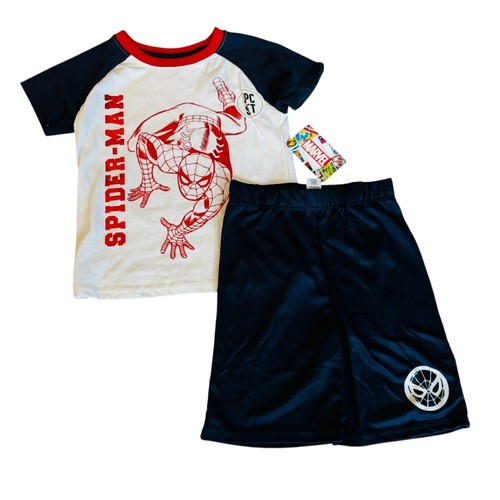 Marvel Jungen 4-teiliges Set Gr. 6 Shirt Shorts Sets - Bild 3 von 4