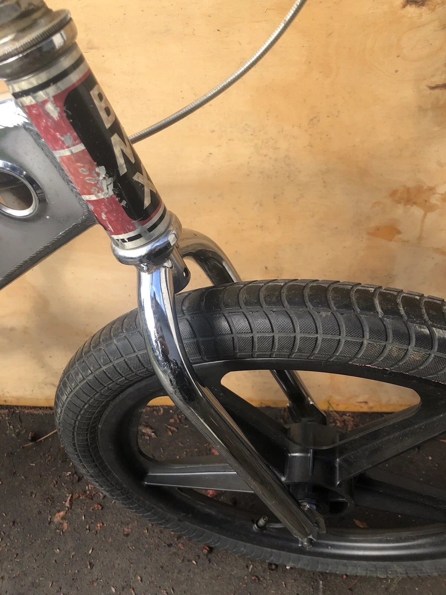 Old School Bmx Mongoose Supergoose Bike Skyway Tuff Wheels Cw Bars