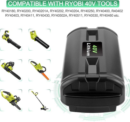 Battery For Ryobi 36V 40V Li-ion 4.0Ah heavyduty RY40500 BPL3626 RLT3600C RCS36 - Picture 4 of 5