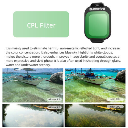 ND Filters Set ND8 ND16 ND32 ND64 MCUV CPL Camera Filters Set for DJI Flip - Bild 8 von 11