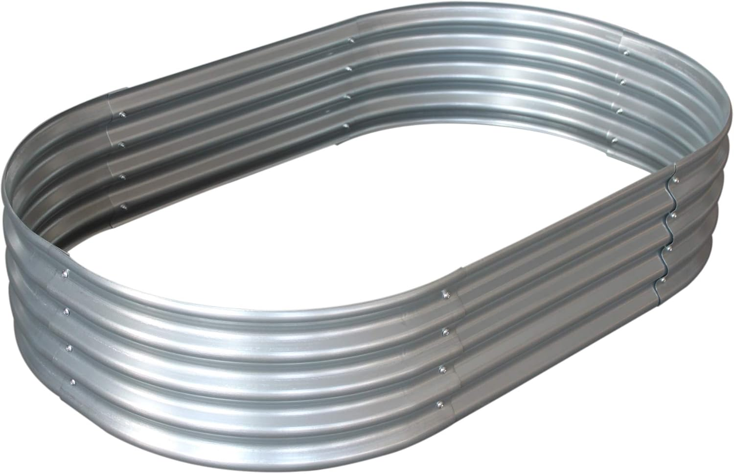 7 Ft. X 3 Ft. Raised Garden Bed Metal Elevated Planter for Vegetable Flower Herb