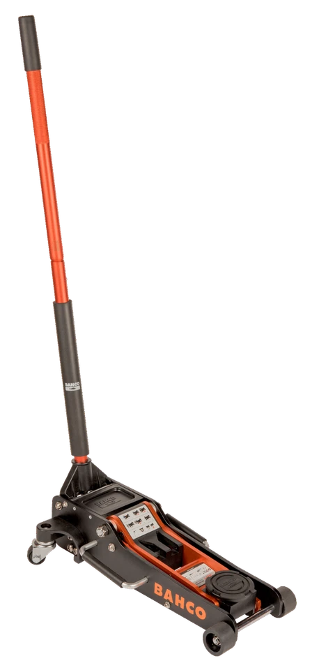 Gato de maniobra Bahco ALU 2,5T altura de elevación min/max 100/485 mm extra ligero solo 25 kg - Imagen 2 de 4