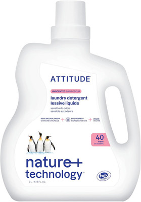 Liquid Laundry Detergent, EWG Verified Laundry Soap, HE Compatible, Vegan and Pl