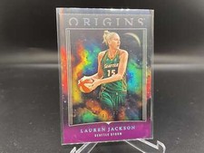 Lauren Jackson 2024 WNBA Origins Purple #1 1/25 Bookend! Seattle Storm