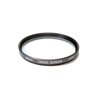 KOOD 49 mm Cross/Star Filter 4-Punkt Stern Japanisch Hergestellt