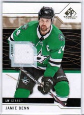 18/19 2018 SP GAME USED HOCKEY BASE GOLD JERSEY CARDS (1-100) U-Pick From List