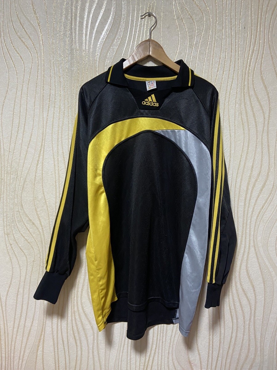 ウェア 2000s ADIDAS football goalkeeper shirt 2000s ADIDAS TEMPLATE GOALKEEPER FOOTBAL SHIRT SOCCER JERSEY