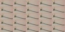 25 PACK - DISPLAY HOOKS FOR PEGBOARD / SLATWALL - 4" HOOK LENGTH # Z4HKMC-25PK