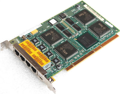 4-PORT 10/100 QUAD PCI NETZWERKKARTE LAN ENTERPRISE SUN FIRE NETRA 270-5406-07