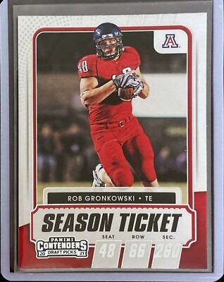 Rob Gronkowski - 2021 Panini Contenders Draft Picks #100