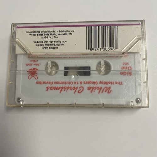 White Christmas (1987 Cassette) The Holiday Singers And 14 Christmas Favorites - Picture 3 of 7