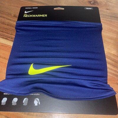 Nike Dry Strike Snood Neck Warmer Unisex Sports Soft Warmer Navy