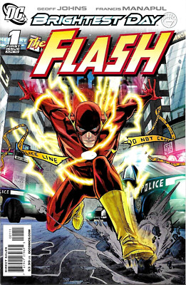 THE FLASH #1 (VOL 3)  BRIGHTEST DAY  DC COMICS  JUN 2010  N/M  1ST PRINT
