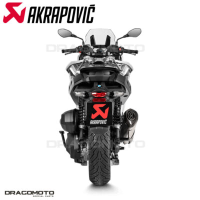 BMW C 400 X / GT 2019-2020 Exhaust AKRAPOVIC Titanium S-B4SO2-HRT