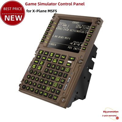 INWING PFP 7 (Panel of Flight Plan) CDU PMDG Flight Game Simulator Controller