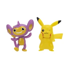 Pokemon Battle Figure 2 - Pack Battle Ready AIPOM + PIKACHU, New & SEALED In Box