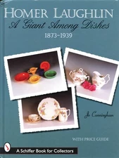 Homer Laughlin China Dishes incl. History 1873-1939 / Illustrated Book + Values