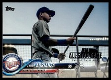 2018 Topps - Ehire Adrianza #681 Twins All Star Game Stamp SP