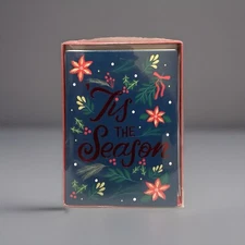 NEW "Tis The Season" PaperCraft 8ct Boxed Christmas Card Set