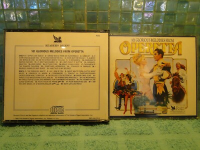 101 Glorious Melodies From Operetta Discs 4 & 5 CD Set -EXTRA CDs SHIP FREE