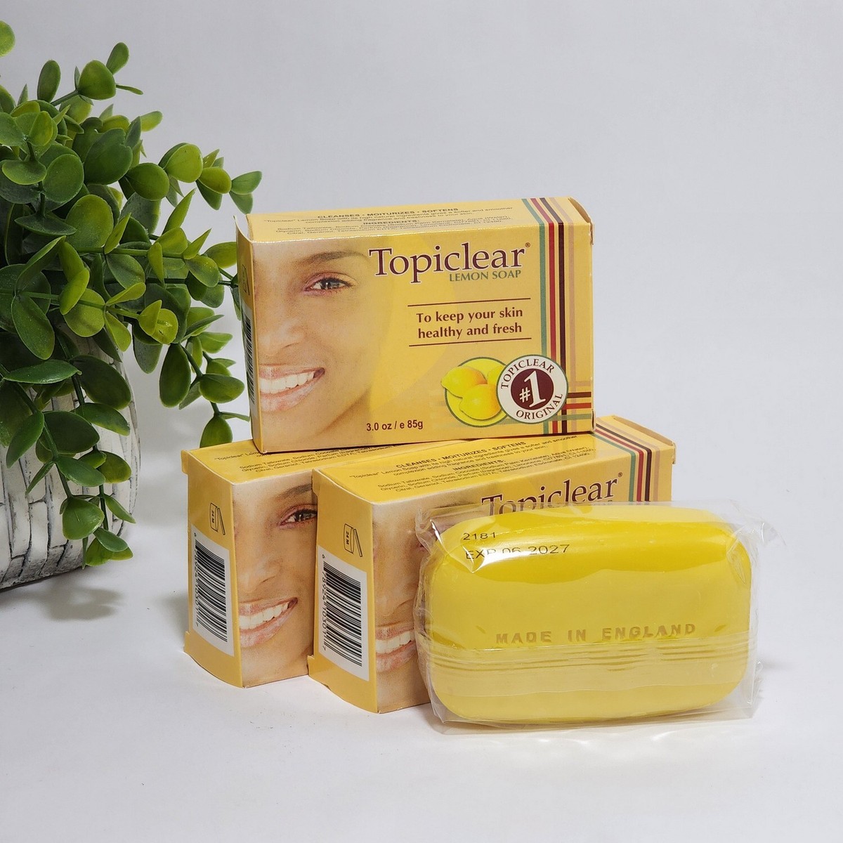 Topiclear Lemon Soap Topiclear Lemon Soap