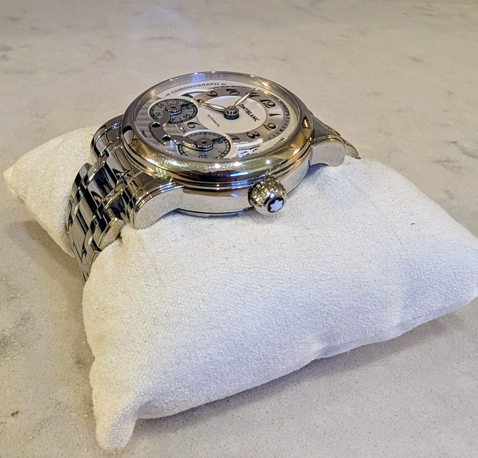 Reloj de lujo Montblanc Nicolas Rieussec cronógrafo automático para hombre 102336 Foto 2 de 4