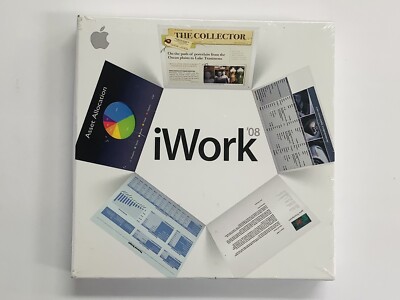 ''BRAND NEW''  iWork '08 Includes Keynote'08,Pages'08, Numbers'08 MA79Z0 /A SEALED
