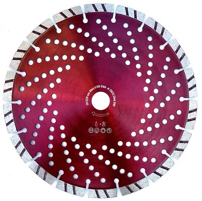 Diamanttrennscheibe Turbo Power  Ø115 125 150 180 230 300 350 400 Beton Granit - Bild 1 von 4