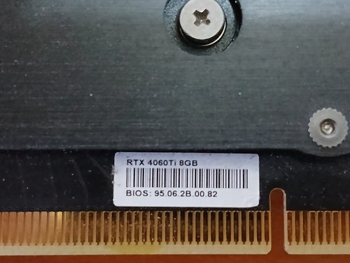 PNY Nvidia GeForce RTX 4060 Ti Titanium 8GB GDDR6 Graphics Card GPU PC Used - Picture 6 of 7
