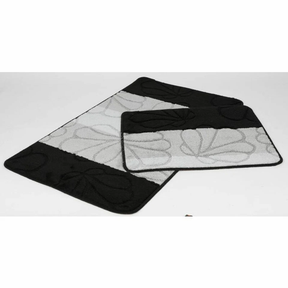 12x 2er Set Badematten Vorleger Dusche Badewanne Teppich 60x50/100cm 24 Stück - Bild 2 von 4