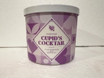 Cupids Cocktail Goose Creek 3 Docht 411g Kerze Limited Edition RAR