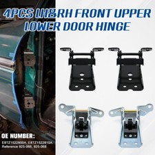 4pcs Door Hinge Upper Lower Left Right Side For 1980-1997 Ford F150 F250 F350