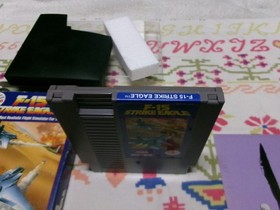 #735 F-15 Strike Eagle Nintendo NES Completo di scatola, manuale, testato