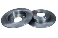 2X Maxgear Bremsscheibe 19-1955 FüR Mitsubishi Smart