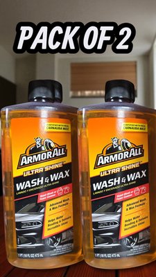 #ad #ad Armor All Ultra Shine Car Wash and Wax by All 16 Fl Oz Pack of 2 $17.50