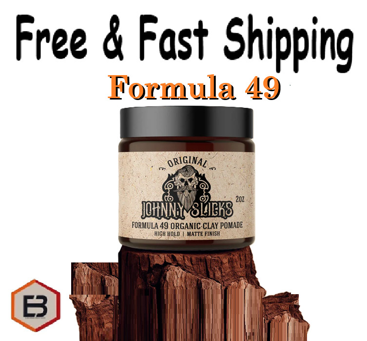 Johnny Slicks Formula 49 Clay Pomade 2oz Original - Firm Hold