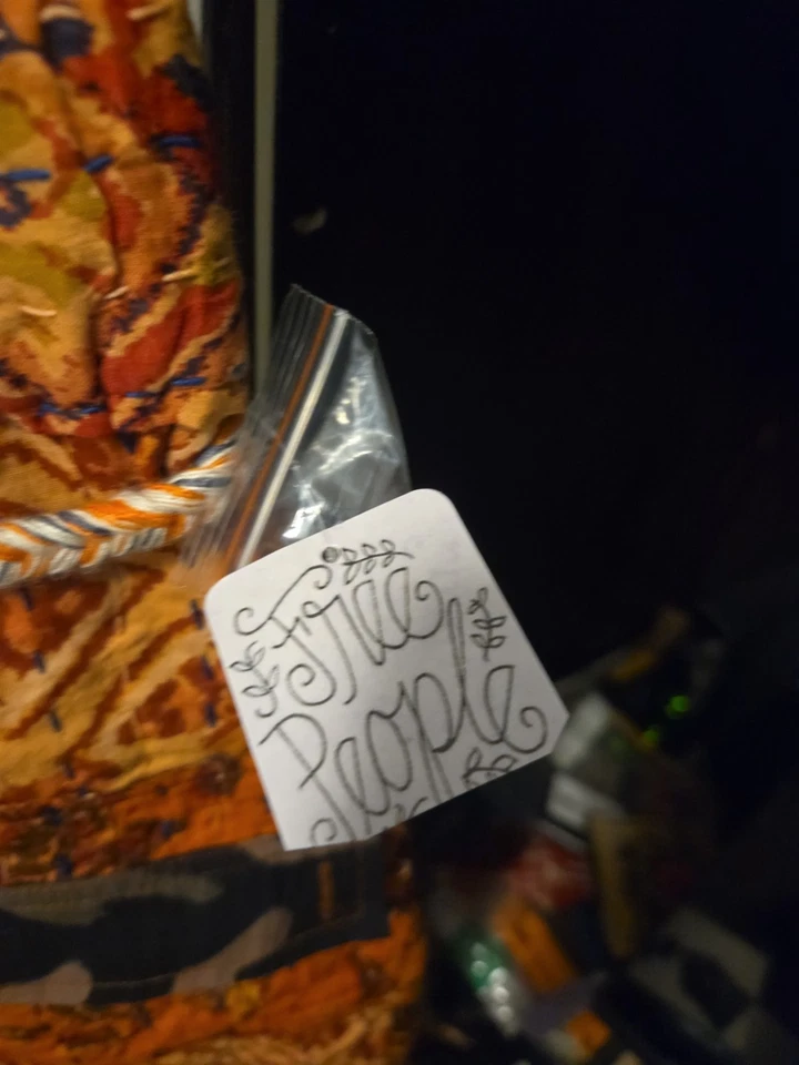 Pantalones cortos Free People bellamente hechos talla grande. Hecho artesanalmente nuevo con etiquetas. Tela increíble Foto 3 de 4