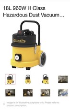 Numatic HZ390S H-Class Hazardous Dust Vacuum HEPA H13 18L 960W 230V