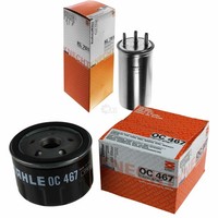 Mahle / Knecht Set Filterpaket Kraftstofffilter KL 781 ÖLfilter OC 467