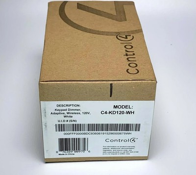 Control 4 C4-KD120 Wireless Keypad Dimmer - White