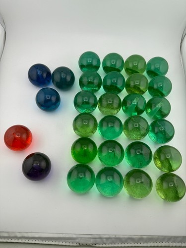 Vintage MCM 1960’s Green Red Purple Blue Large Lucite Grape Clusters Broken Glow - Picture 2 of 9