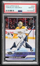 2023-24 Upper Deck Series 1 Young Guns Yaroslav Askarov #204 PSA 10 GEM MT 17bj