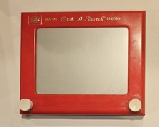 1970's VINTAGE OHIO ART ETCH A SKETCH MAGIC SCREEN TOY Working Condition