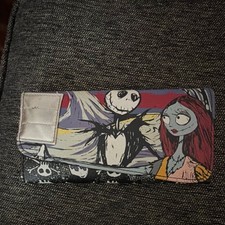 Disney Nightmare Before Christmas Wallet Jack  Sally Graphic Multicolor